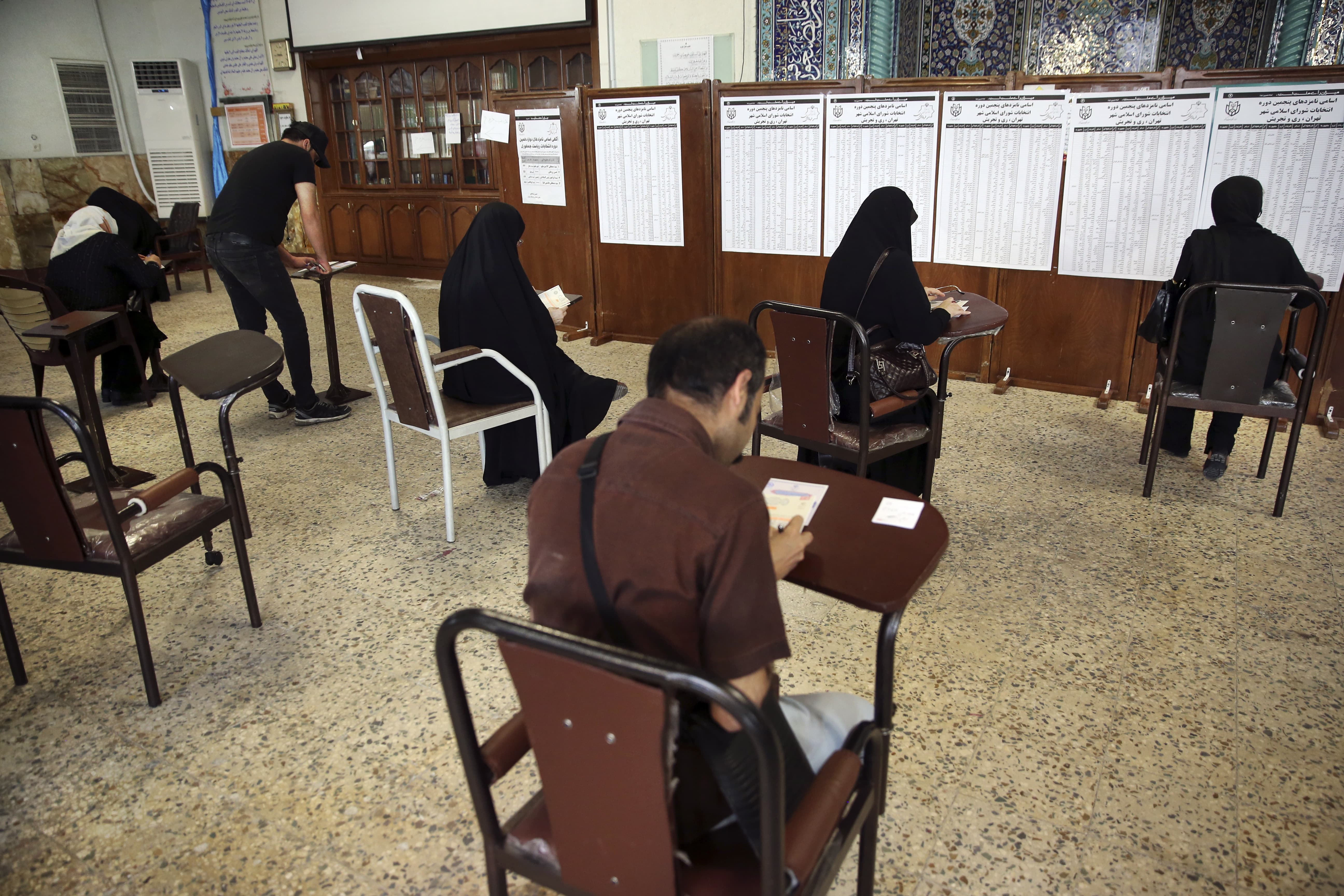 2017 Presidential Election in Iran. (Photo: AP)